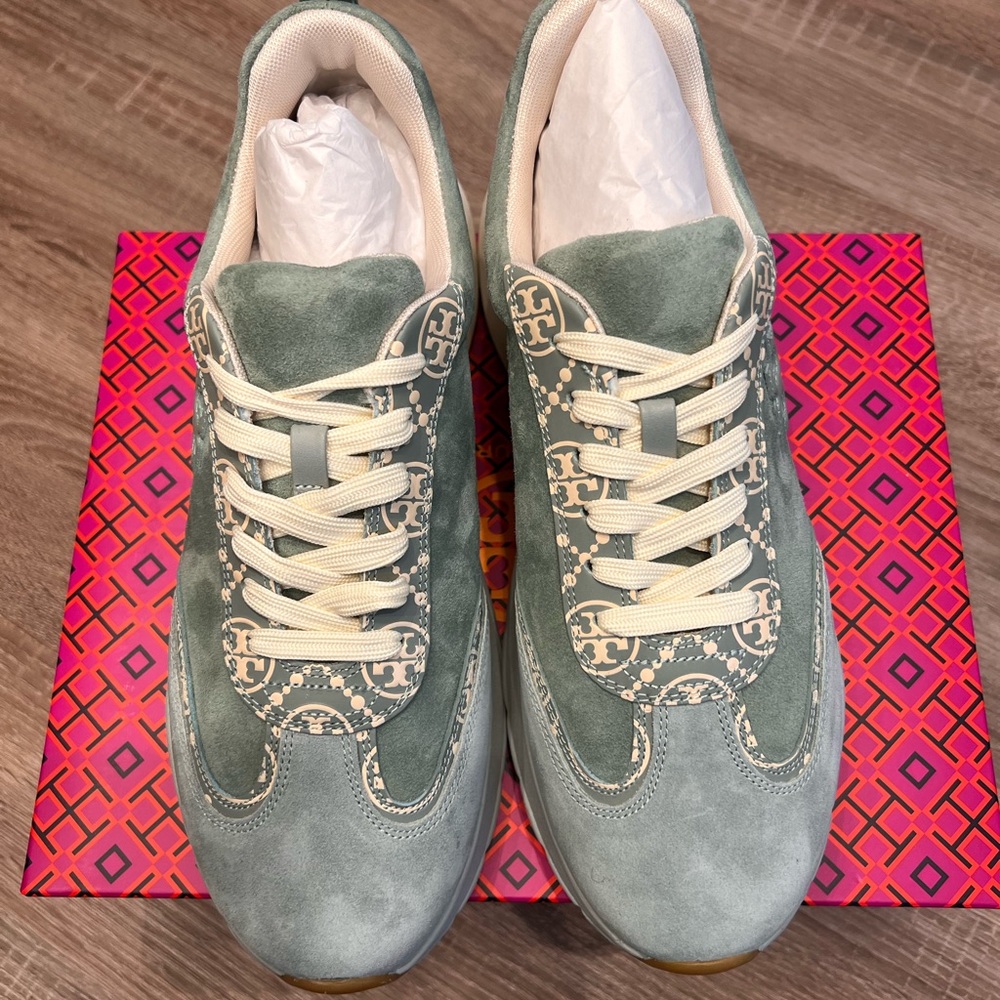 TORY BURCH Good Luck Trainer shoes! NEW!!